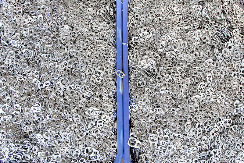 Students from Sheila McAtee's 7th grade class at Gorham Middle School delivered 1 million tab tops to the Ronald McDonald House Friday morning in Portland on April 5, 2013. The students have been collecting the tab tops for the past 7 years as a fundraiser for the Ronald McDonald House and a math lesson.