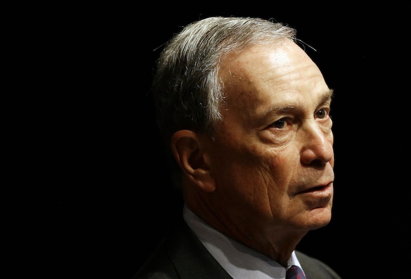 In this Jan. 14, 2013 photo, New York City Mayor Michael Bloomberg speaks at a gun violence summit at Johns Hopkins Bloomberg School of Public Health in Baltimore, where he outlined his proposals for federal gun control reforms. Police said Wednesday, May 29, 2013, that threatening letters containing traces of the poison ricin were opened Friday, May 24, 2013 at New York City’s mail sorting facility and Sunday, May 26, in Washington at the headquarters of the nonprofit started by Bloomberg, Mayors Against Illegal Guns. Both were addressed to Bloomberg and contained threats referencing the debate on gun laws. (AP Photo/Patrick Semansky, File)