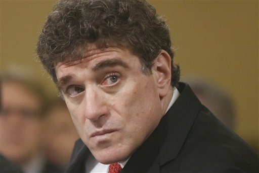 Ousted IRS Chief Steve Miller prepares to testify before the House Ways and Means Committee on the Internal Revenue Service (IRS) practice of targeting applicants for tax-exempt status based on political leanings.