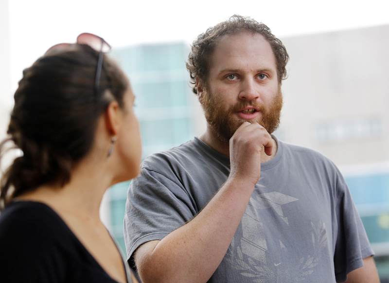 Extensive, warrantless wiretapping activities by the National Security Administration "doesn't really surprise me, but I'm not happy about it," Rich Thompkins, 23, of Portland, said Saturday.