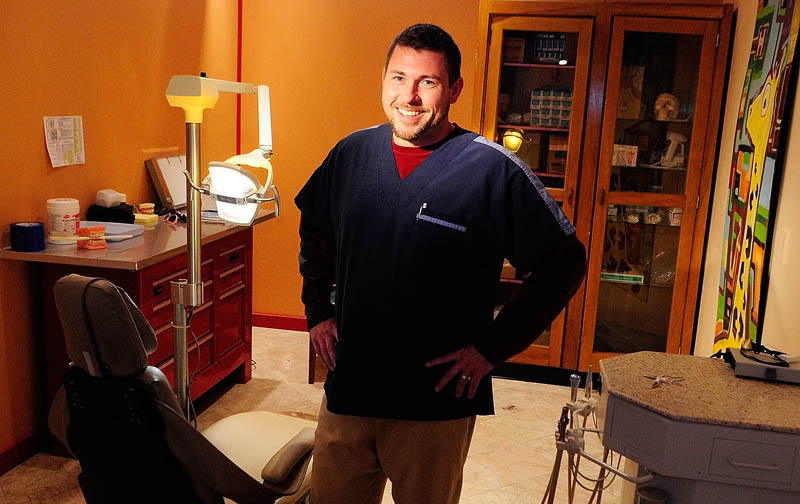 Eric McMaster, an independent-practice dental hygienist, recently opened Healthy Smiles on Water Street in downtown Gardiner.