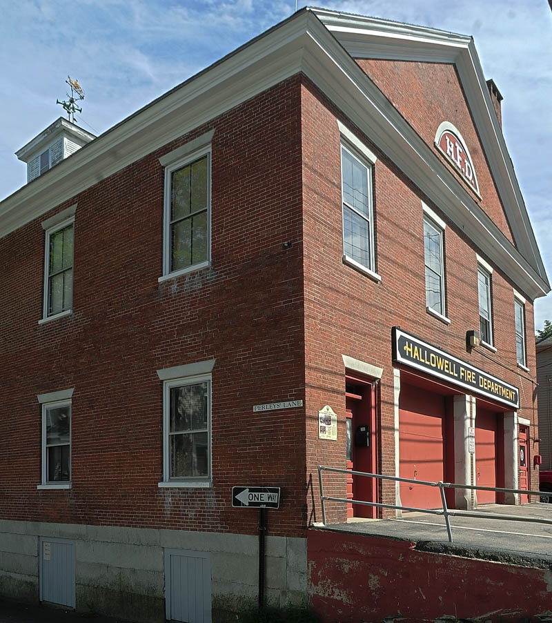 The Hallowell Fire Station on Second Street in Hallowell, as seen on Tuesday. Maine Class A state baseball championship on Tuesday June 18, 2013 at Morton Field in Augusta.