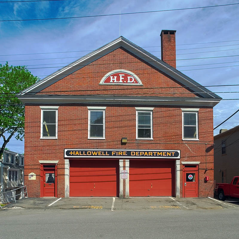 The Hallowell Fire Station on Second Street in Hallowell, as seen on Tuesday. Maine Class A state baseball championship on Tuesday June 18, 2013 at Morton Field in Augusta.