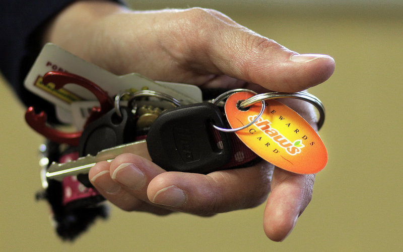 Shaw's is doing away with its rewards card. Photographed Thursday, June 27, 2013.