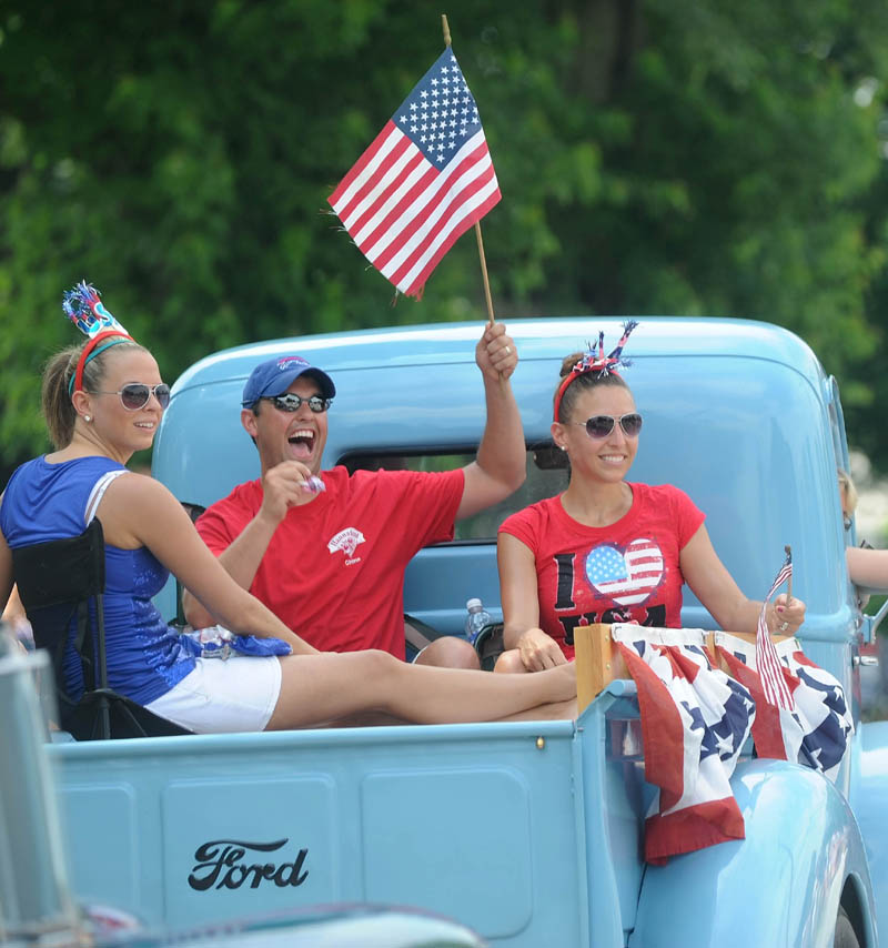 Participants of the annual Winslow Family 4th of July Celebration parade.