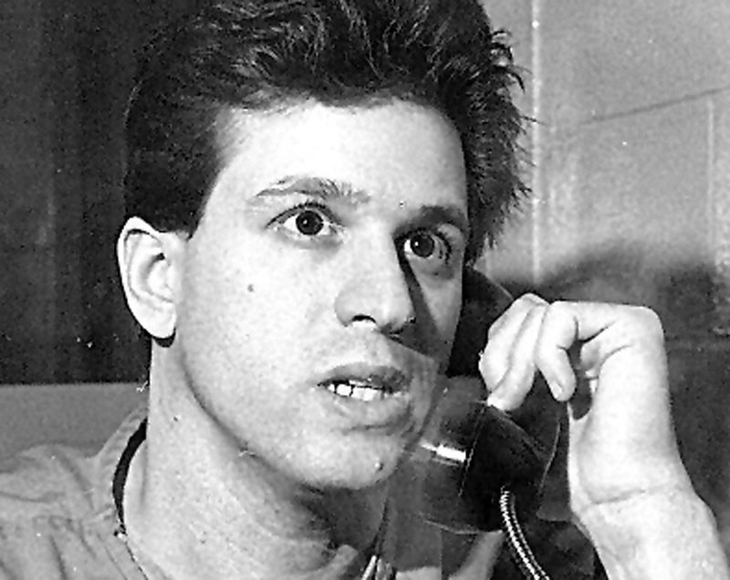 Jeffrey Libby speaks on a telephone in this 1994 photo.