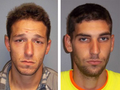 Matthew Mills, left, and Sebastian Rose