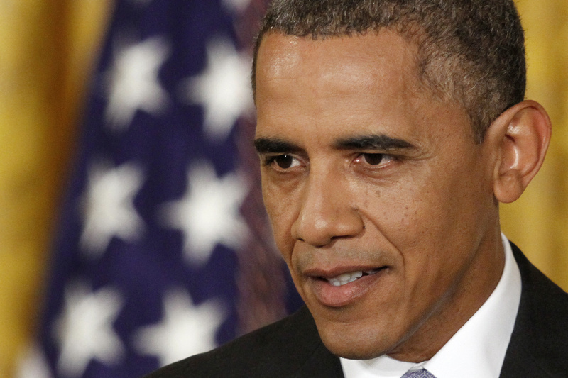 President Barack Obama speaks during a news conference in the East Room of the White House in Washington on Friday. Obama unveiled a series of proposal to curtail the government's spying on Americans.