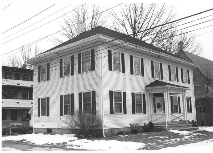 The Fuller-Weston House at 11 Summer St. in Augusta, which is now the rectory of St. Mark’s Episcopal Church.