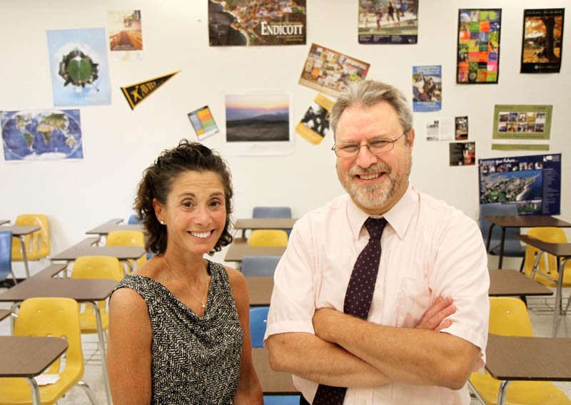 Carrabec High School Principal Regina Campbell and Superintendent Ken Coville said they are tremendously pleased that the school in North Anson was chosen as one of four in the state to share a $2.2 million federal grant. The grant will bring 20 to 40 AmeriCorps volunteers to the high school this school year.