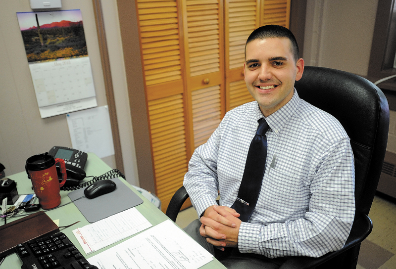 Josh Reny, town manager of Fairfield, was named Rookie Manager of the Year by the Maine City, Towns and County Management Association.