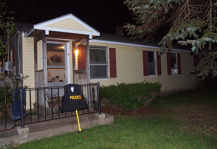 The house at 5 Sea Road in Kennebunk where police executed a search warrant Wednesday night. Photo provided by York County Sheriff's Office.