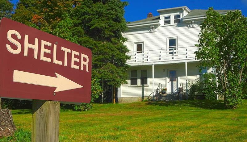 This photo of the Bread of Life shelter in Augusta was taken today.
