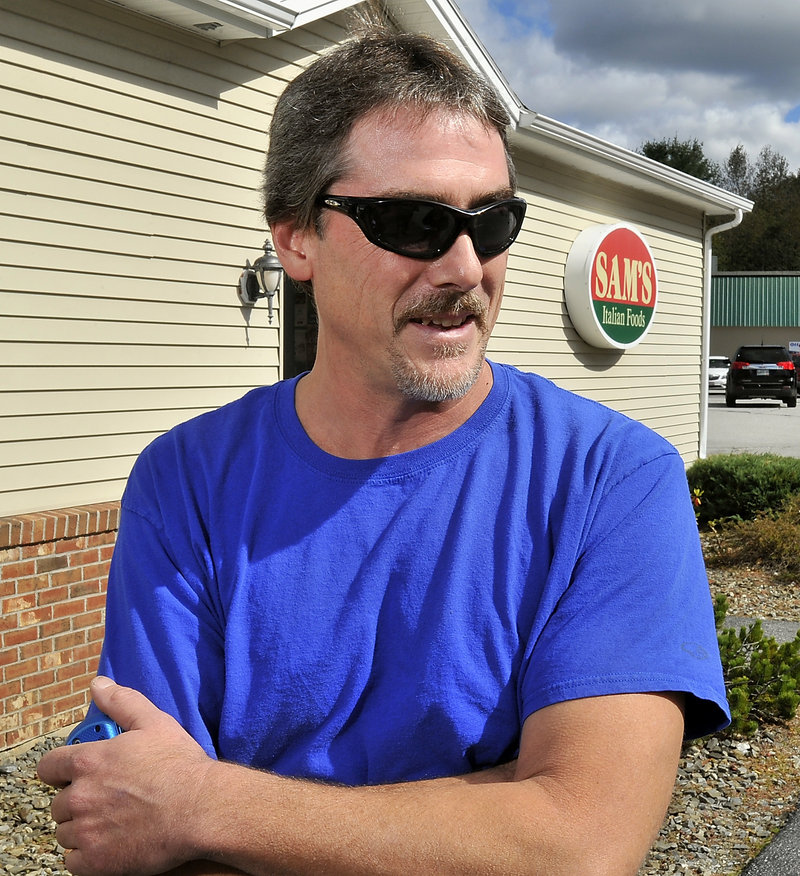 Mike Turcotte of Wales discusses his excitement Friday, Sept. 27, 2013 of the Pirates playing a full season at the Colisee in Lewiston