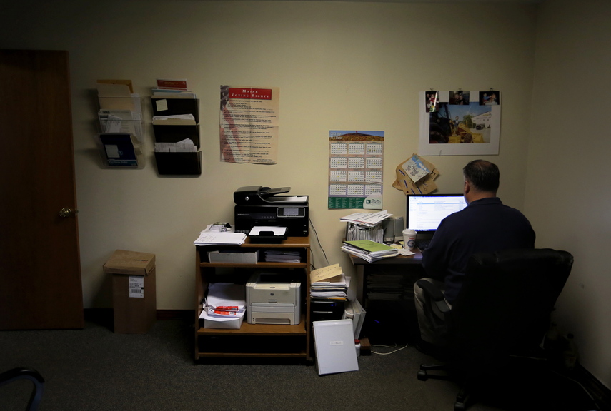 Town Manager Dale Morris says he’s proud of Oakfield’s deal with First Wind. “This is stabilizing the town,” he said. “Done the right way, it’s setting Oakfield up for quite some time.” For years, there hasn’t been enough revenue to pave the roads.