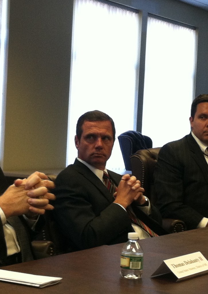 Vincent B. Lisi, special agent in charge of the FBI’s Boston field office – which covers Maine – says, “Sequestration is the biggest challenge.”