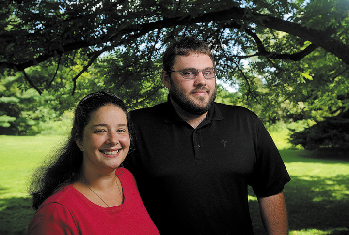 Jennifer and David Johnson are running against each other for Ward 1 clerk in November. Jennifer as democrat and David as republican.