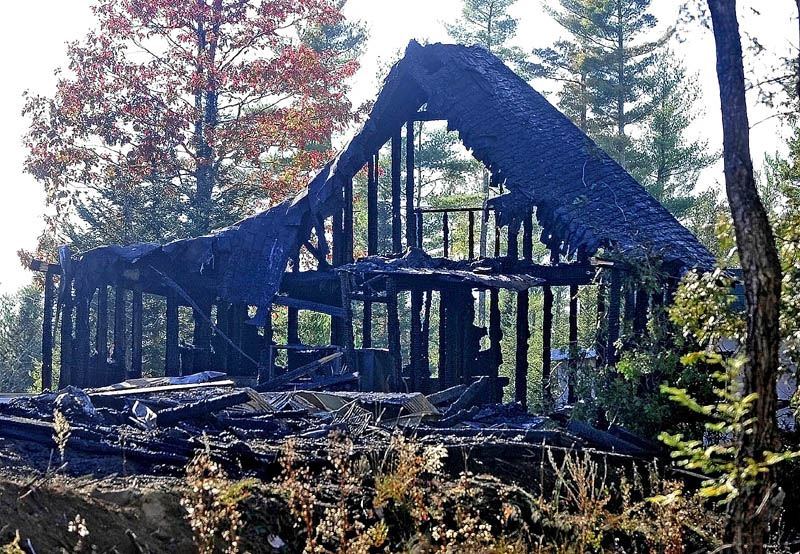 Firefighters from three agencies, including Anson, Madison and New Portland, responded to a suspicious fire at 9 Brook Drive in Embden on Friday. It is being investigated by the Office of the State Fire Marshal.