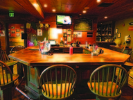 Bar seating at The China Dine-ah