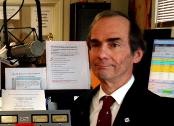 New inductee: Richard “Dick” Hyatt of Augusta was recently inducted into the Maine Broadcasting Hall of Fame for his contributions to the industry.
