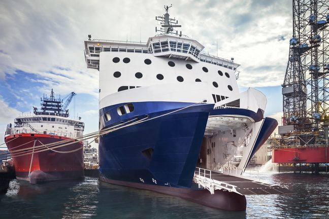 The 528-foot Nova Star will cruise at 21 knots, about 24 mph, and make the crossing between Portland and Yarmouth, Nova Scotia, in nine to 10 hours.