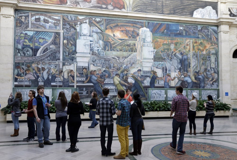 Bankrupt Detroit’s ability to retain or protect art masterpieces bought with taxpayer dollars during better times could come down to the generosity of strangers. New York auction house Christieís is expected this week to hand over its final report on the value of about 3,200 city-owned pieces at the Detroit Institute of Arts to state-appointed emergency manager Kevyn Orr.