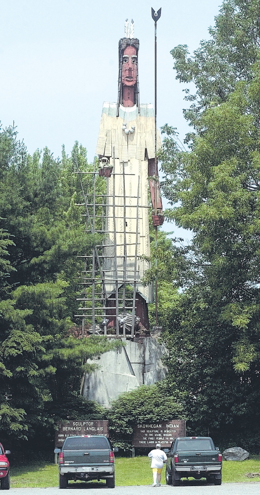 The Skowhegan Indian in 2002.