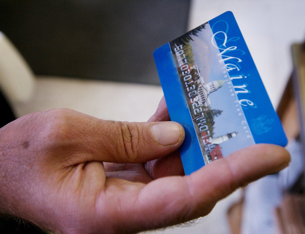 Electronic Benefits Transfer cards are used to access cash through the federal Temporary Assistance for Needy Families program.