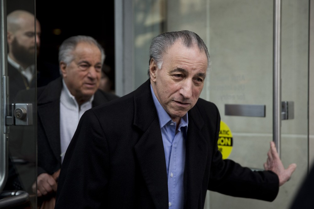 Joseph “Uncle Joe” Ligambi leaves the U.S. Courthouse in Philadelphia on Tuesday.