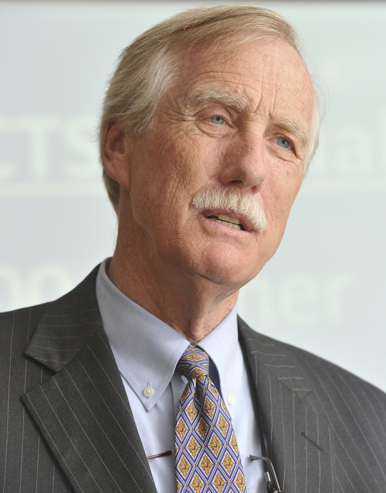 U.S. Sen. Angus King, I-Maine