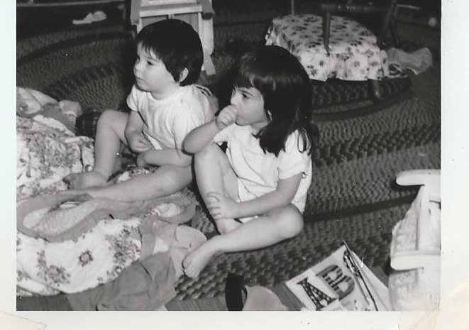 The future awaits: The someday editor (left) and historian in early 1964, around the time Margaret Chase Smith announced she was running for president.