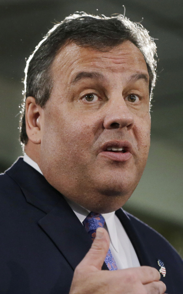 N.J. Gov. Chris Christie