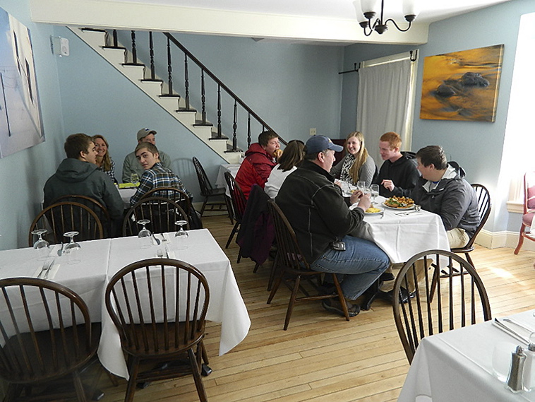 One of the dining rooms