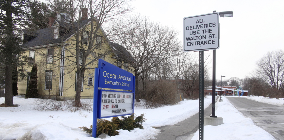 Ronald Gullickson was arrested Wednesday night in an apartment in the yellow house at 144 Ocean Ave., next to Ocean Avenue Elementary School in Portland.