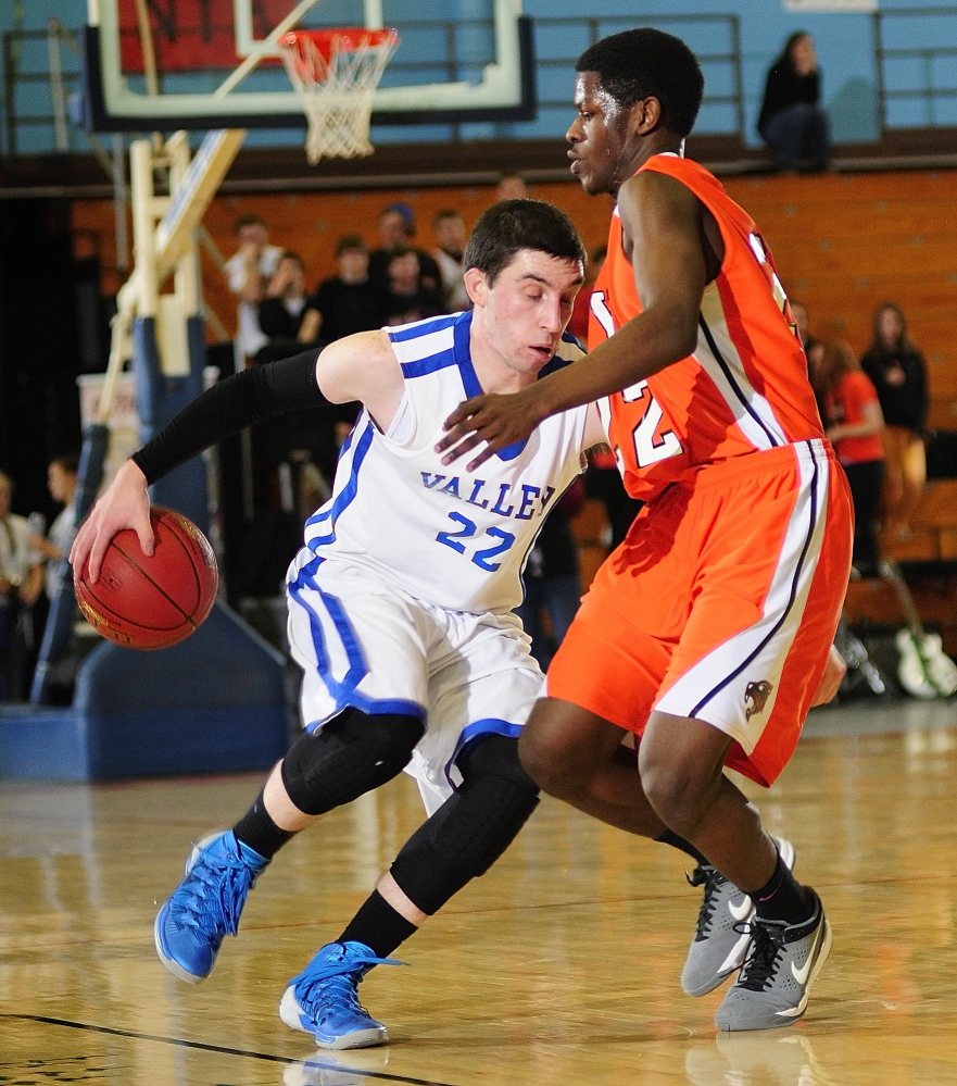 HARD WORK PAYS OFF: Valley guard Dylan Belanger worked hard on his game in the offseason and the results are paying off. The senior is averaging 12 points a game and the Cavaliers play Saturday for the Class D state title.