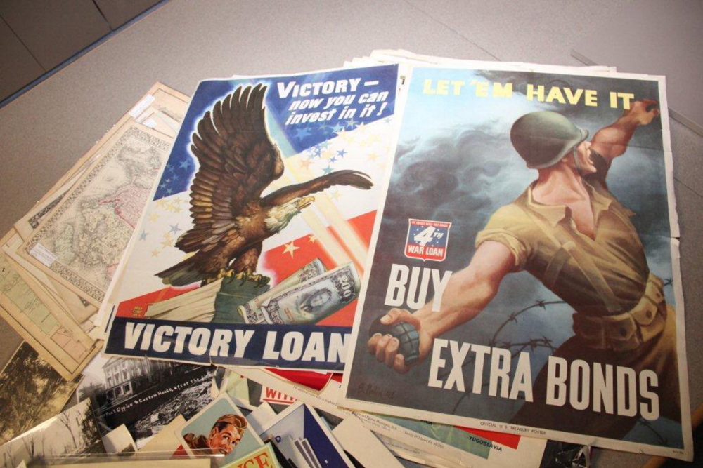 Some of the items stolen from Bangor Public Library and later recovered.