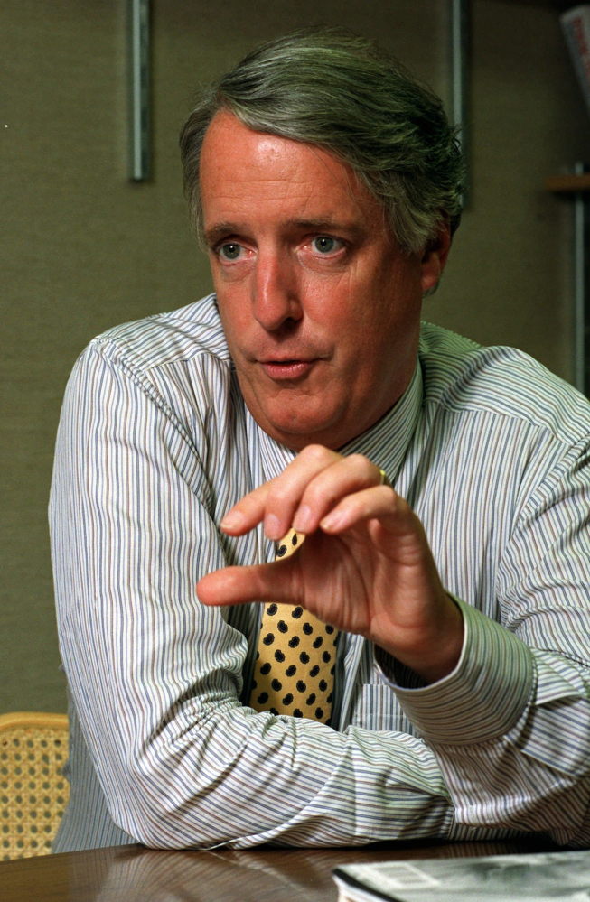 Author Joe McGinniss is shown in this 1993 photo.