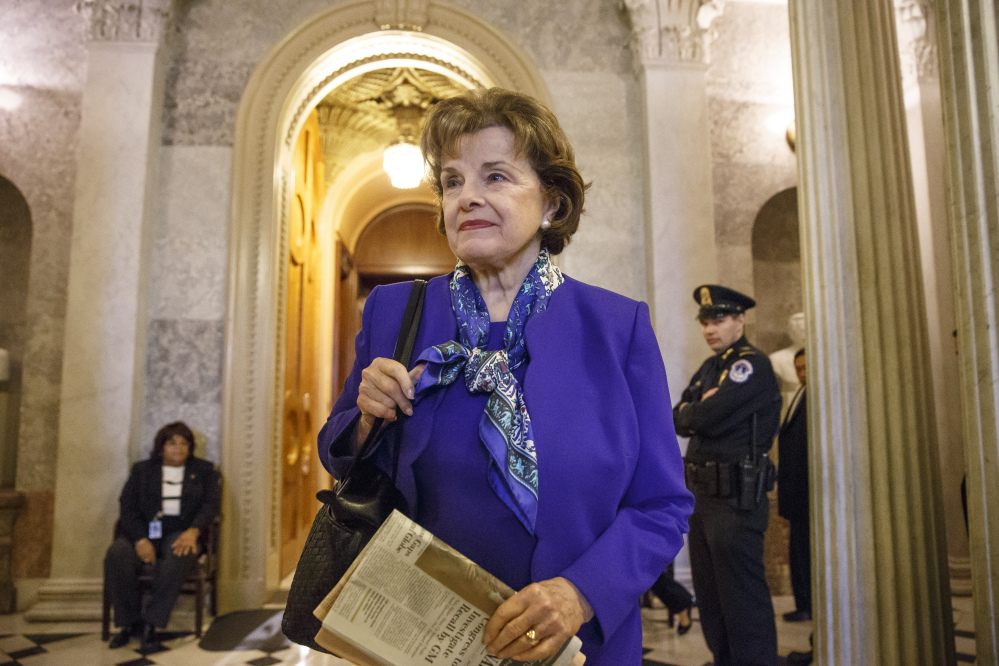 Sen. Dianne Feinstein, D-Calif.