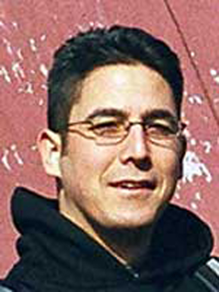 This is an undated file photo provided by the Federal Bureau of Investigation of Daniel Andreas San Diego, an animal rights activist. The FBI says the agency received “credible intelligence” that San Diego might be on the Hawaii’s Big Island.
