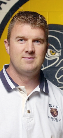 Coach of the Year: This is a 2006 file photo of Rob Schmidt who coaches boys varsity basketball at Maranacook Community School in Readfield.