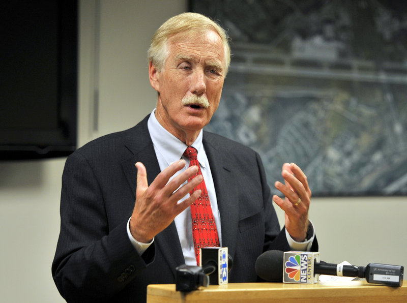 U.S. Senator Angus King, I-Maine