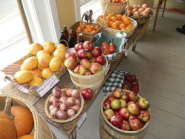 Fresh fruit at the Terra Optima Farm Market