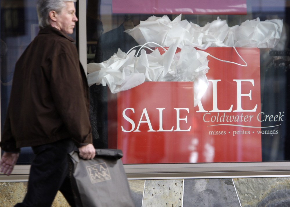 This Coldwater Creek store is in downtown Seattle. The women’s clothing retailer says it expects to start having going out of business sales to liquidate inventory in the coming months.