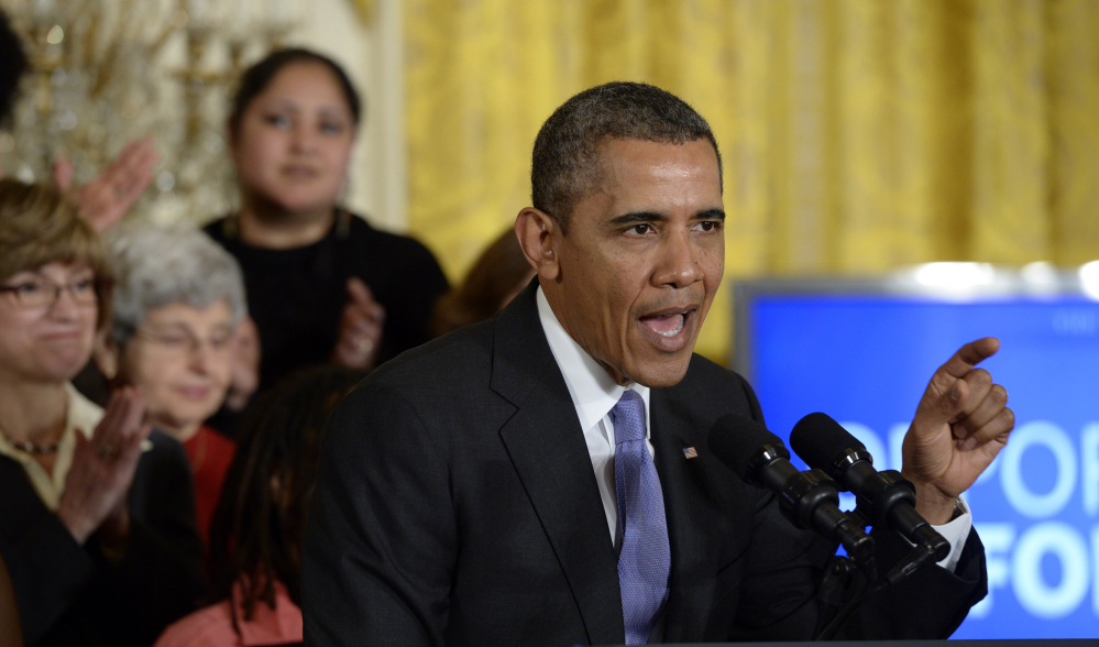 President Barack Obama and his Democratic allies in Congress are making a concerted election-year push to draw attention to women’s wages.