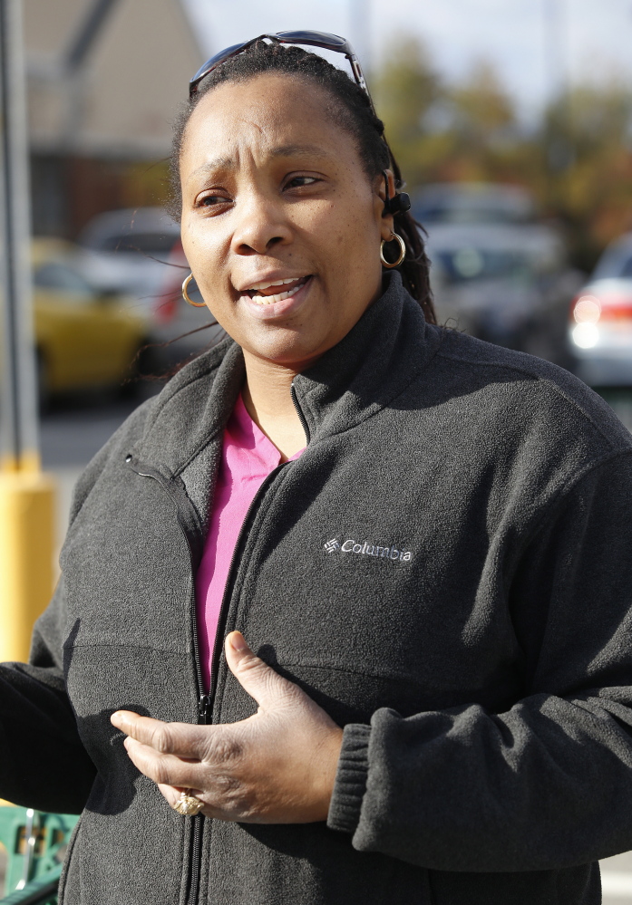 Stacyann Thomas Johnson of Westbrook says the whole community must be willing to step in when a teenager misbehaves.