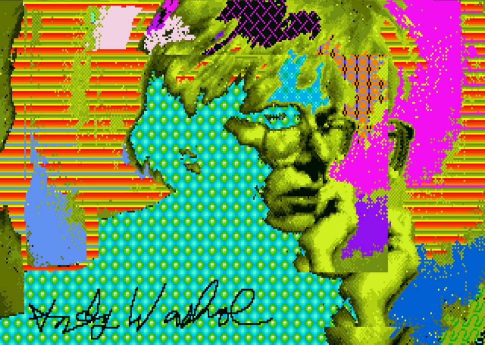 “Campbell’s,” 1985, by Andy Warhol. Copyright, The Andy Warhol Foundation for the Visuals Arts Inc.