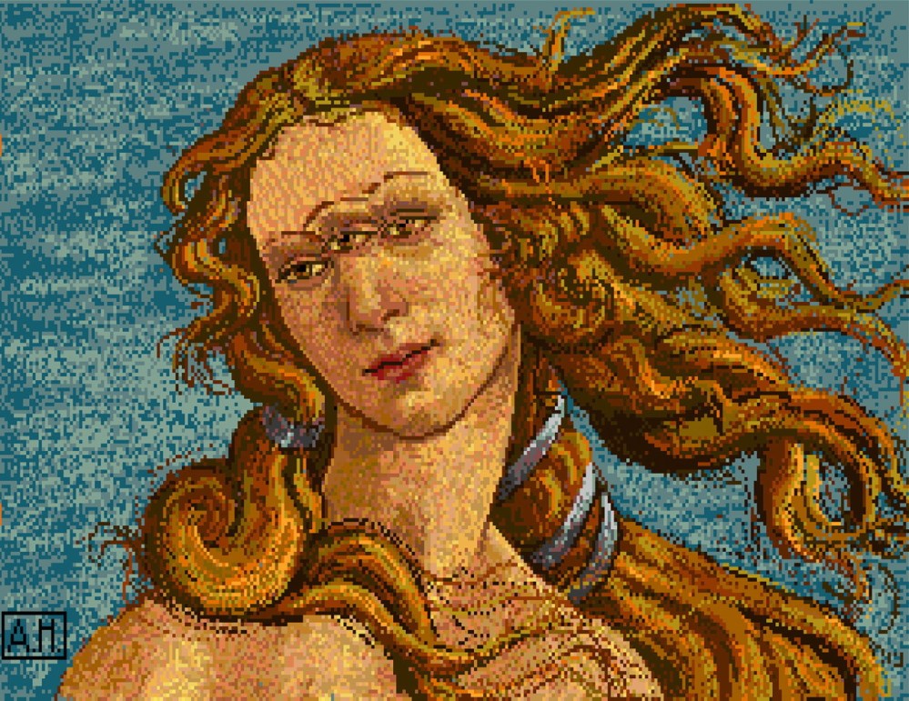 “Venus,” 1985, by Andy Warhol. Copyright, The Andy Warhol Foundation for the Visuals Arts Inc.