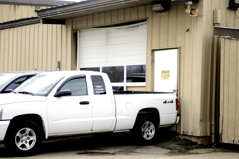 Damage: An early-morning, two-alarm fire on Sunday caused an estimated $100,000 damage inside a bay at the Darling’s Chrysler Dodge Augusta car dealership.