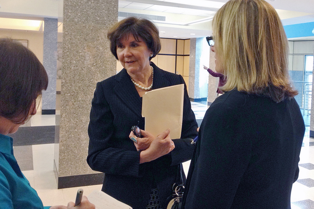 The CDC controversy began as part of a federal whistleblower lawsuit filed by Sharon Leahy-Lind (center), a former director of the agency’s Division of Local Public Health.