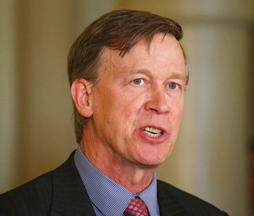 Colorado Gov. John Hickenlooper
